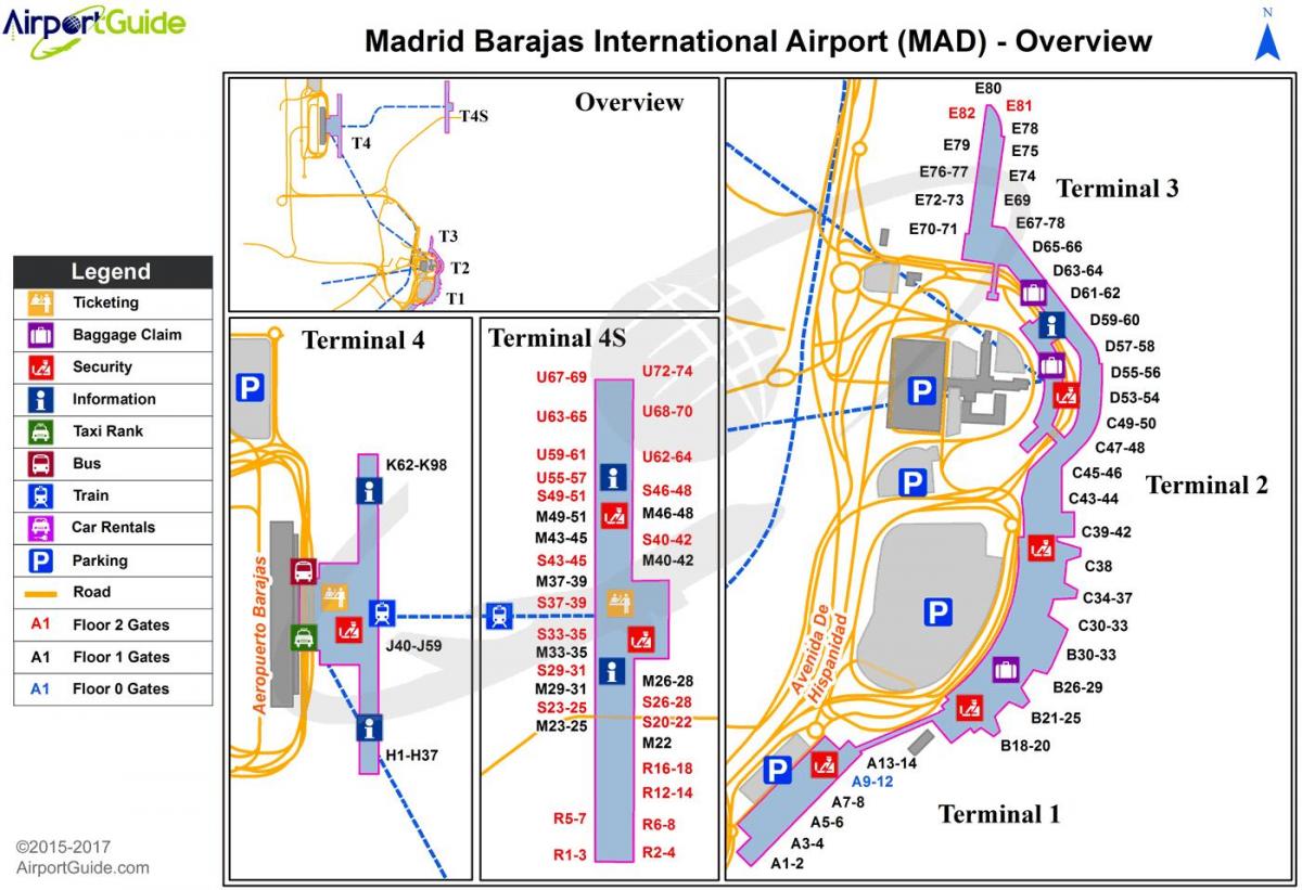 Мадрид олон улсын нисэх онгоцны буудлын зураг