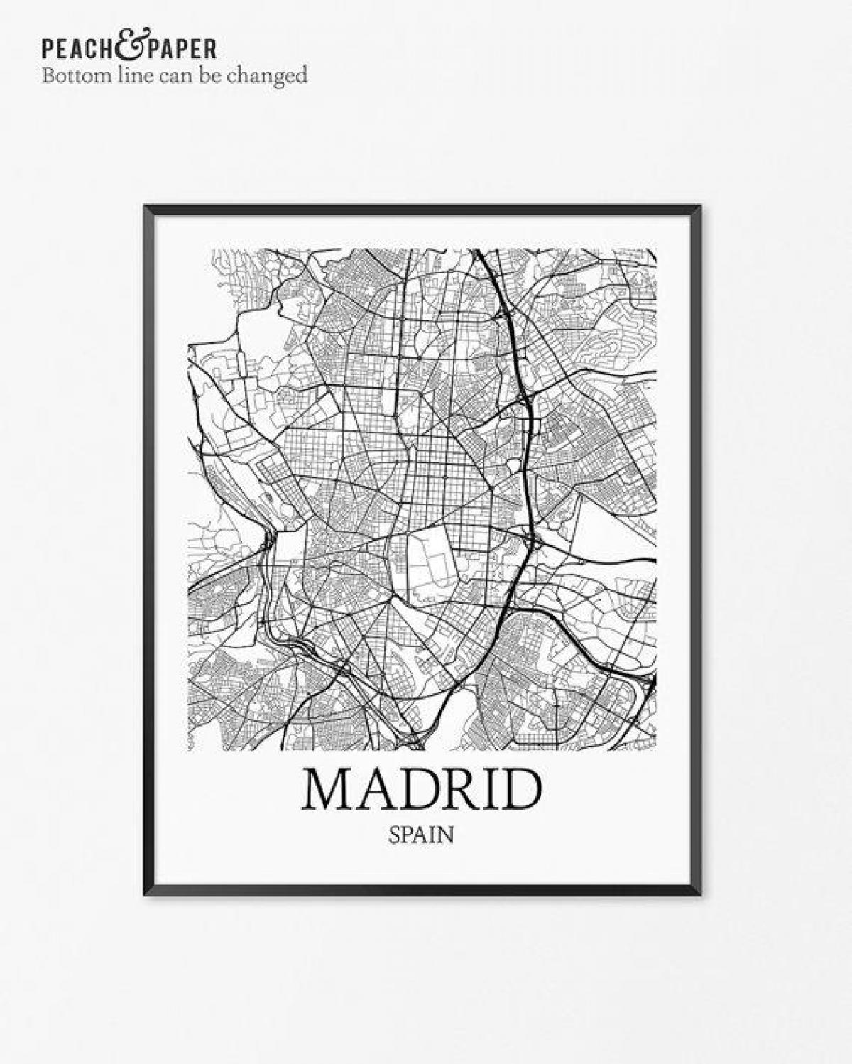 зураг Мадрид газрын зурагт хуудас
